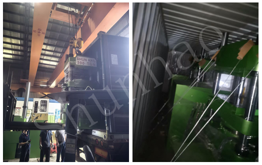 melamine moulding compound machine shipment from Shunhao