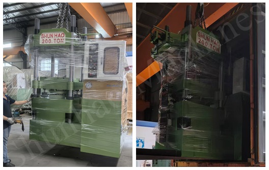 Shunhao'dan Çift Renkli Melamin Tabak Yapım Makinesinin Yeni Sevkiyatı