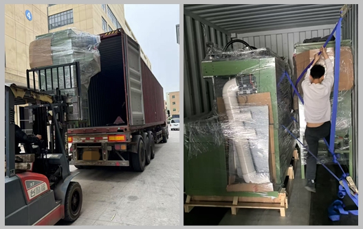Shunhao markası melamin sofra takımı kenar öğütme makinesi ve kalıplama makinesi yeni sevkiyat