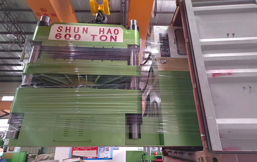 Shunhao 600 Ton Otomatik Melamin Pres Makinası Sevkiyatı