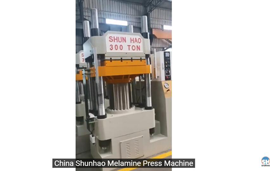 Shunhao Marka Melamin Kalıplama Makinesi