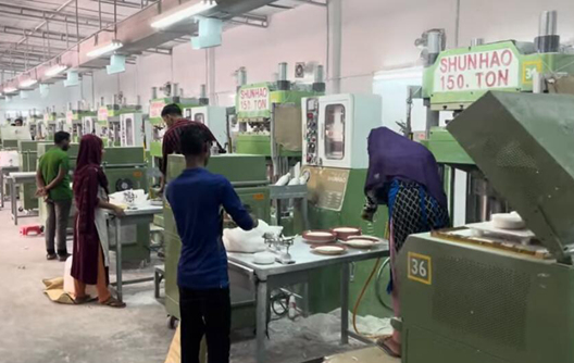 Melamine Tableware Production Process From Shunhao!