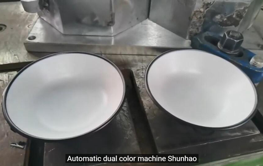 Shunhao'da Yapımı Kolay 2 Renkli Melamin Sofra Takımı